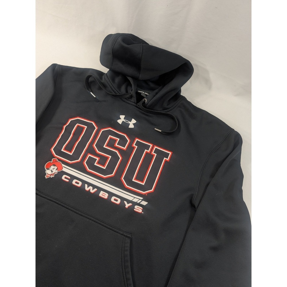 Oklahoma‎ State Cowboys Hoodie M X Storm Under Armour OSU Pistol Pete Sweatshirt